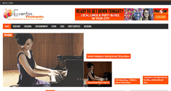 Desktop Screenshot of eventosflorilandia.com